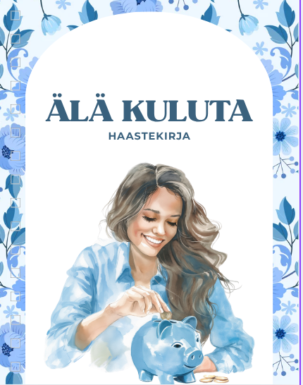 💸 RAHARAUHA – Budjetointi- ja säästöpaketti arkeen PDF-työkirja
