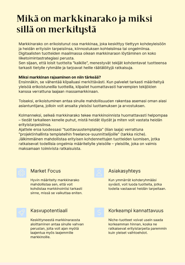 Rakennusopas kannattavaan digibisnekseen - Löydä oma markkinarako ja rakenna kannattava digibisnes! 🚀💻 | Ideaklikkaamo