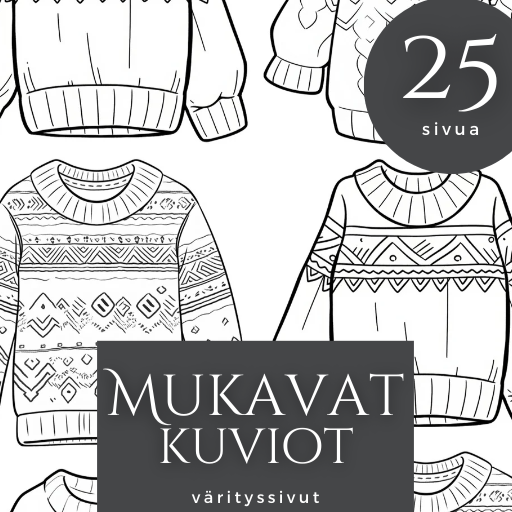 Väritä itsellesi hetki rauhaa – kauniita kuvioita aikuisille (PDF) 🎨