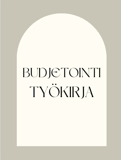 💸 RAHARAUHA – Budjetointi- ja säästöpaketti arkeen PDF-työkirja
