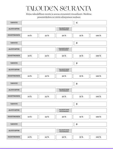 💸 RAHARAUHA – Budjetointi- ja säästöpaketti arkeen PDF-työkirja