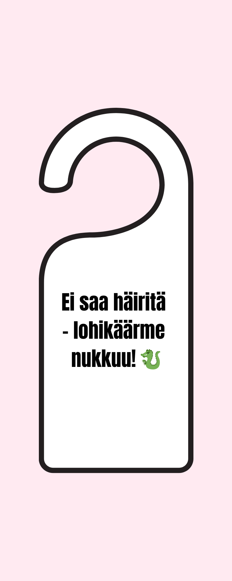 lapselle huoneeseen hauskuutta
