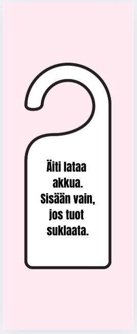 väsyneelle äidille hauska lahja