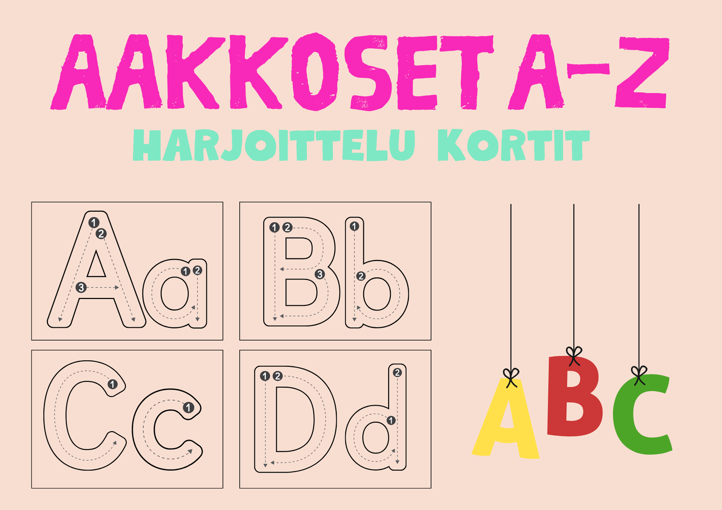 aakkoset lapsille