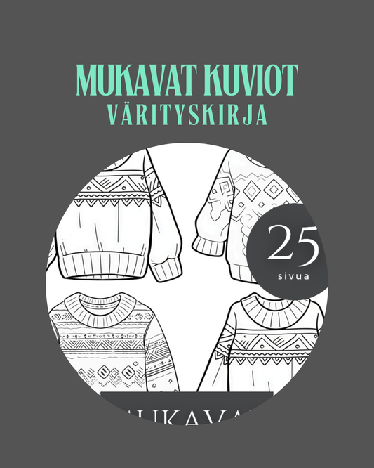 Väritä itsellesi hetki rauhaa – kauniita kuvioita aikuisille (PDF) 🎨